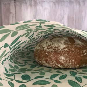 BEE WAX TOWEL, bread bag, zero waste, zero waste, without plastic, organic, bees wax wrap, organic, sustainable, bread towel, organic
