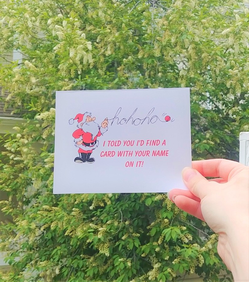 Crude Christmas Card Funny Christmas Card Insult Adult Etsy