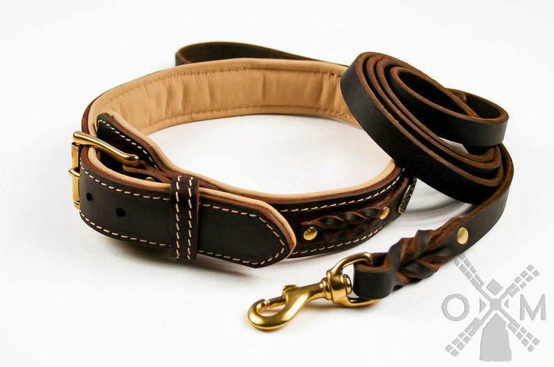 SAVE 10 Handmade Dog Collar & Leash Set The Etsy