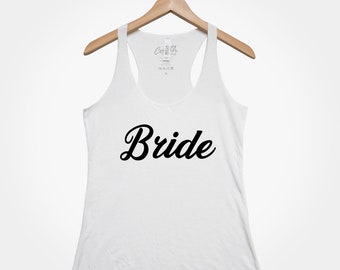 Débardeur mariée : chemise de sport pour mariage