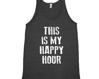 Mens Graphic Tank Top: Funny Sarcasm Gym Shirt
