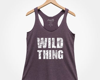 Camiseta sin mangas Wild Thing: camiseta de entrenamiento para mujer