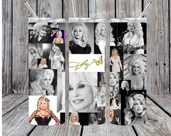 Dolly 20oz. tumbler sublimation png / Dolly Parton / Digital file