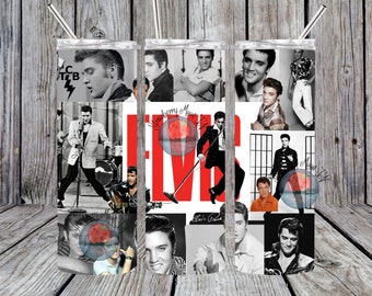 The King 20 oz straight tumbler png - DIGITAL FILE ONLY