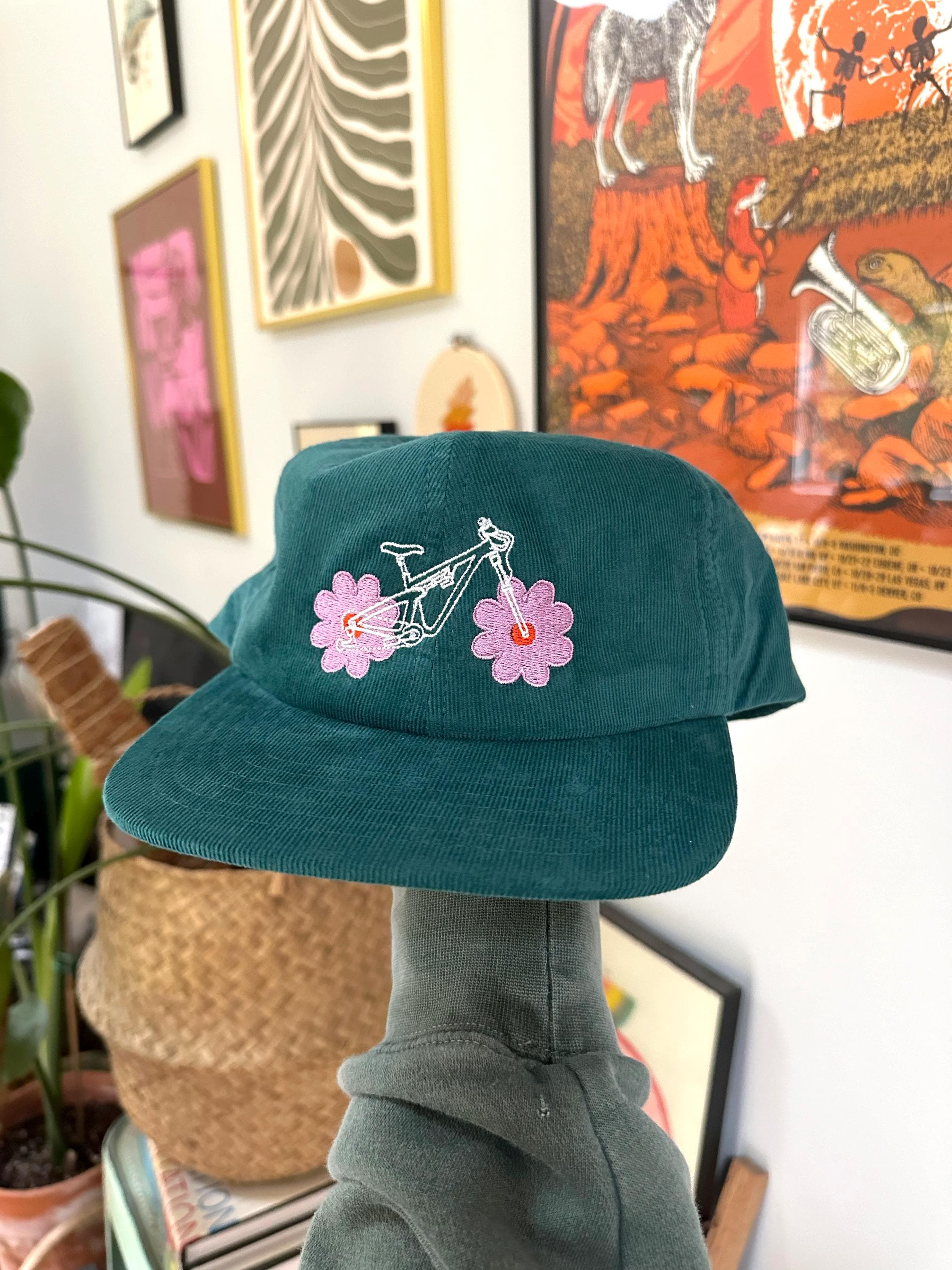 6 Panel Cord Hat - Etsy