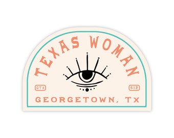 Georgetown Texas Sticker - Georgetown - Boho Sticker - Southwest Sticker - Texas Sticker - Laptop Sticker - Sticker - Yeti Sticker - Decal