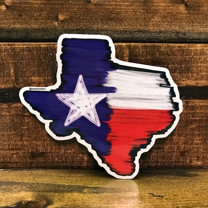Vinyl Stickers Texas Sticker Sticker Decal Car Decal Etsy