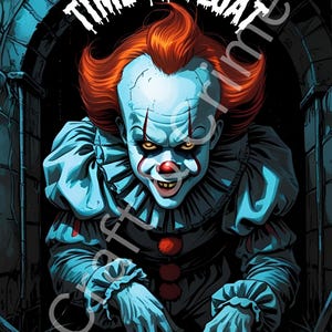 Time to Float - Inspired by Stephen King&#39;s It - Digital Pattern