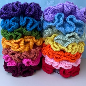 Rainbow Scrunchie Set - Light or Dark