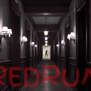 Redrum - Stephen King&#39;s the Shining - Digital Print
