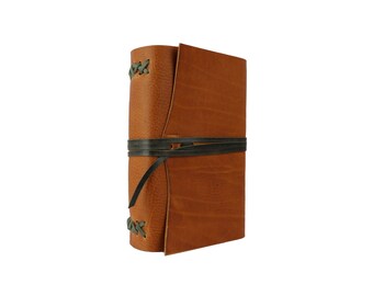Leather Journal | Large Brown Leather Diary | Hand-bound Rustic Leather Journal | Slow Made | Creative Diary | Leather Notebook