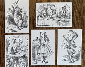 Alice in Wonderland Postcards