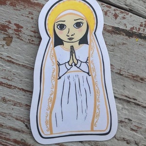 Catholic Journal Sticker Our Lady of Fatima