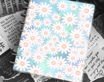 Funda para agenda Daisy Big Happy Planner: reversible, hecha a medida.