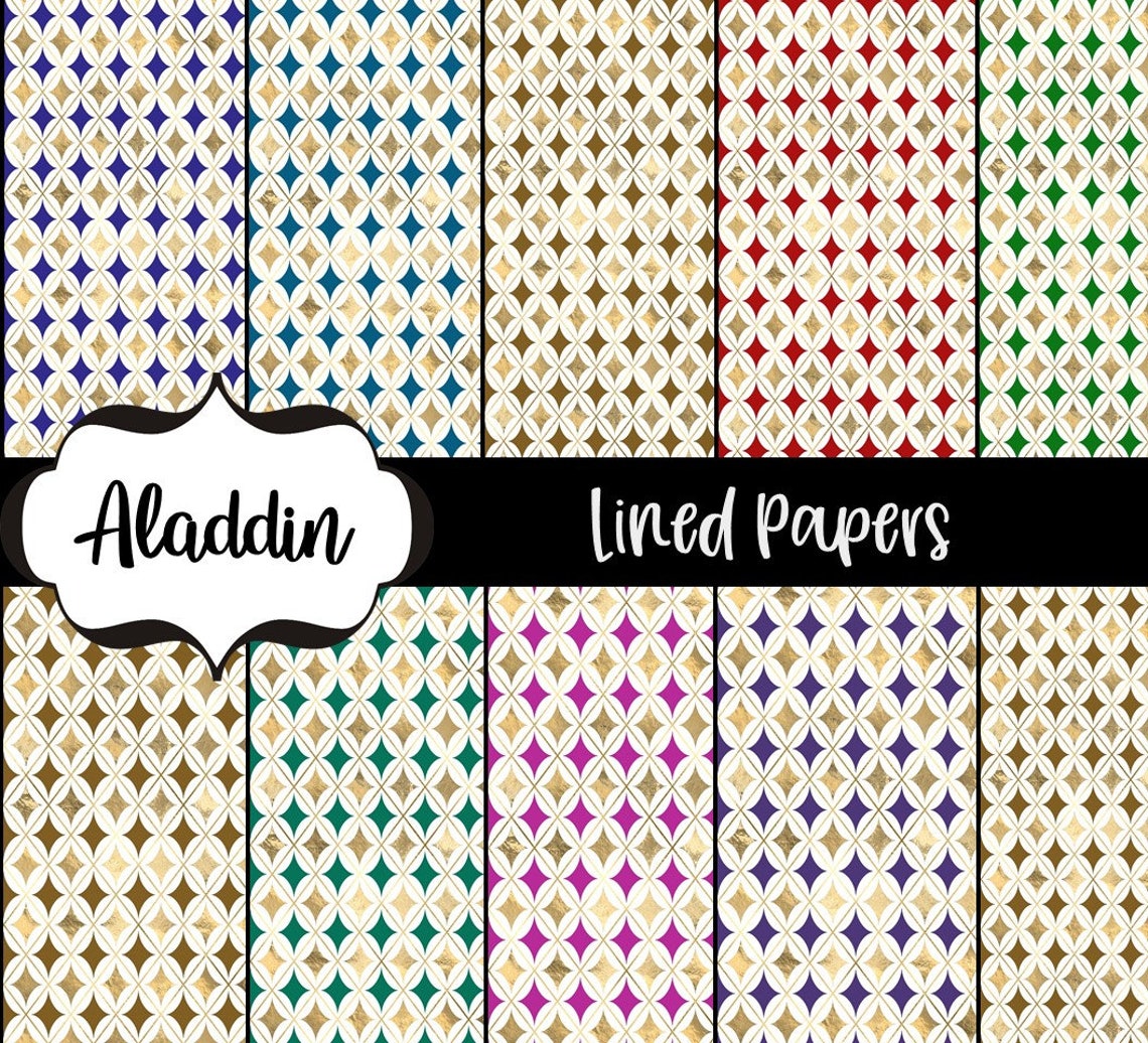 Letter Size and Half Sheet Lined Paper Printable Big Happy Etsy