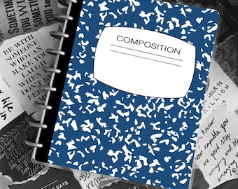 Custom Notebook Cover | Disc Bound Planner Cover
