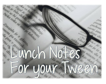 Collection 2 - Printable Lunch Box Notes