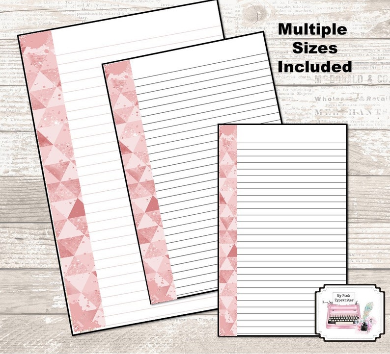 A5 Lined Paper Refill Half Sheet Letter Size ARC TUL Etsy