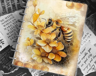 Bees Planner Cover | Honey Notebook