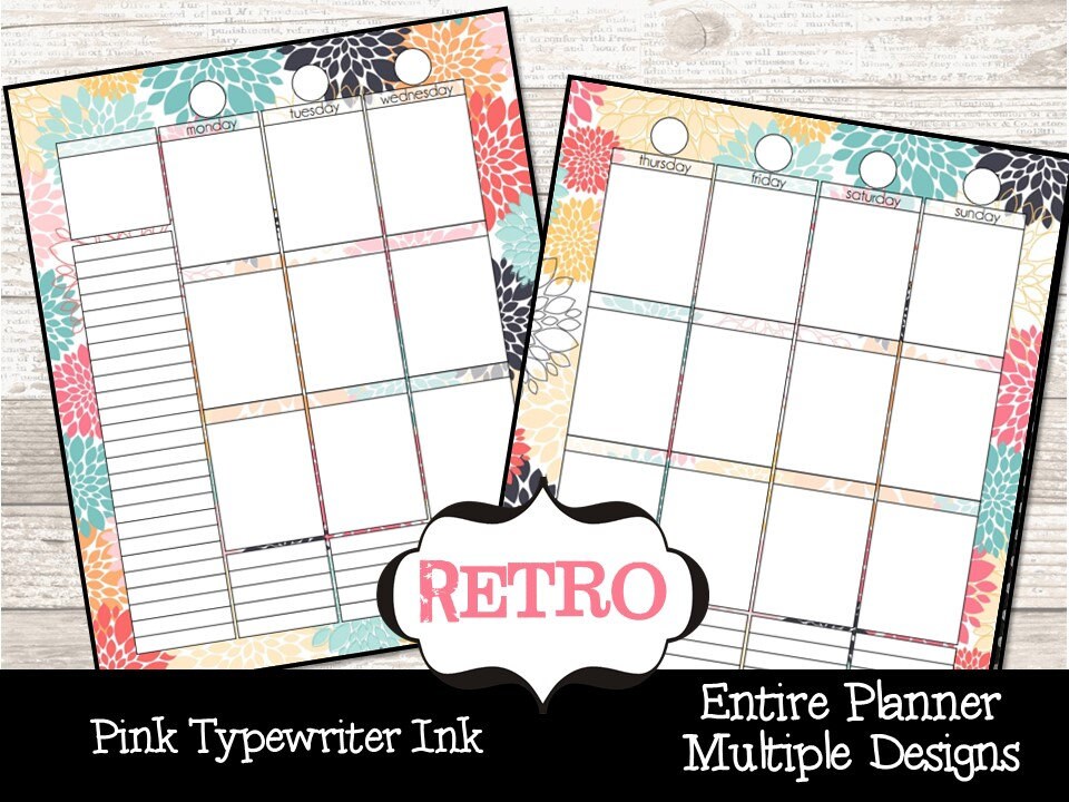 Kate Spade Planner Inserts - Etsy Kate Spade Planner Inserts - Etsy