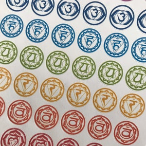 Stickers chakras