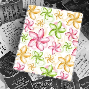 Summer Planner Cover | Hawaii Tropics | Disc Bound Cover | Teacher Notebook