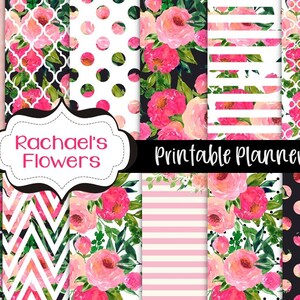 9x7 Weekly Printable Planner Pages | Happy Planner Classic Dapperdesk ...