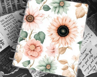 Cottage Sunflowers Planner Cover