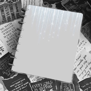 Disc Bound Planner Cover | Levenger | Tul Junior | Big Happy Planner | Happy Classic Planner | Notebook Cover | Icicles