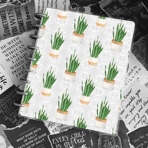 Boho Plants Planner Cover | Big Happy Planner | TUL | Custom Sizes