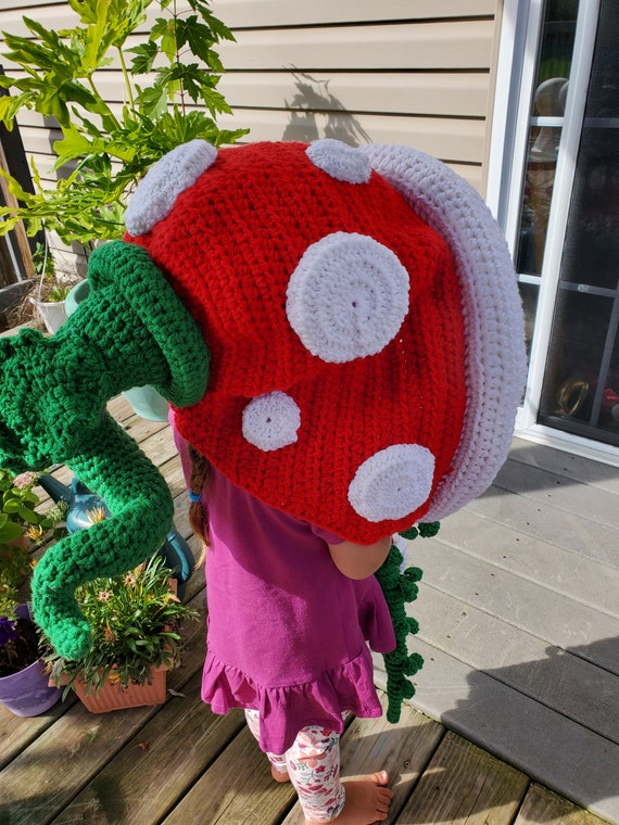 Chomper Hat, Cosplay Mario, Piranha - Etsy display picture 1