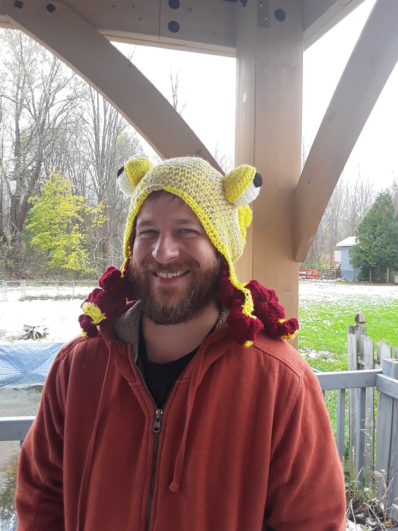 adult octopus hat Octopus hat lifelike octopus hat with tentacles