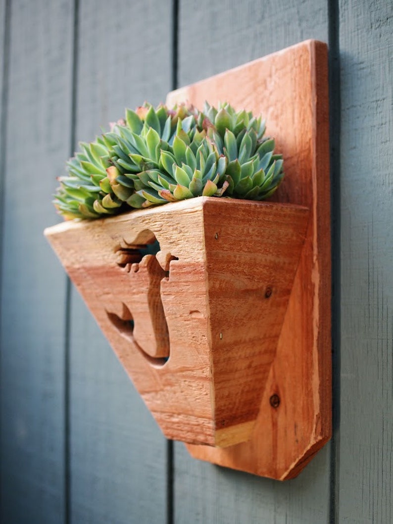 mermaid succulent planter