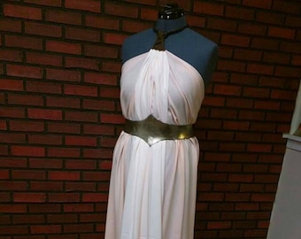 khaleesi dress hot pink Daenerys Targaryen Inspired and White Yunkai Robe, GOT Inspired Dress, Drogon Cosplay, Mother of Dragons, Robes Womens dresses
