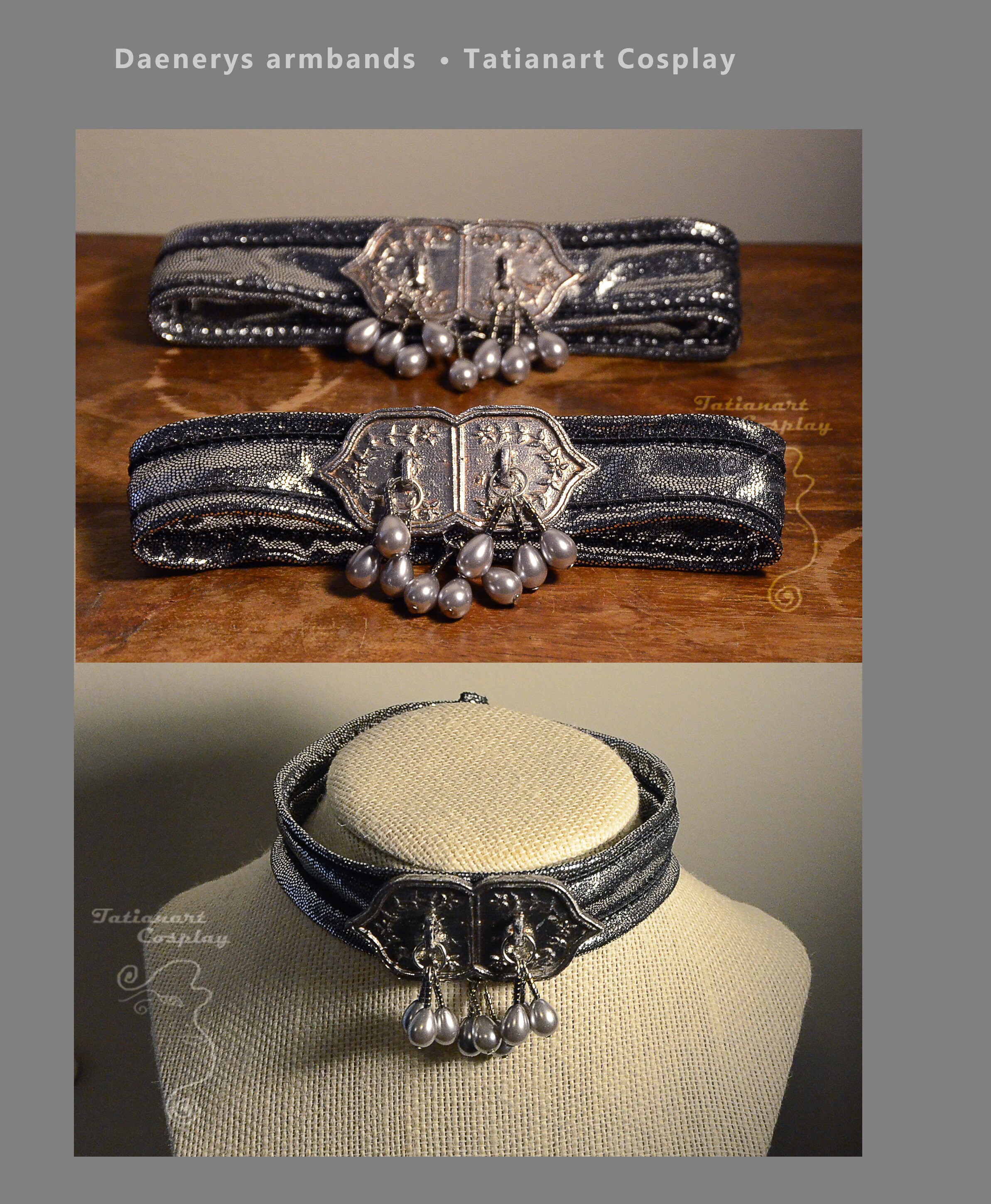 Khaleesi inspired wedding dress armbands Daenerys Targaryen Etsy