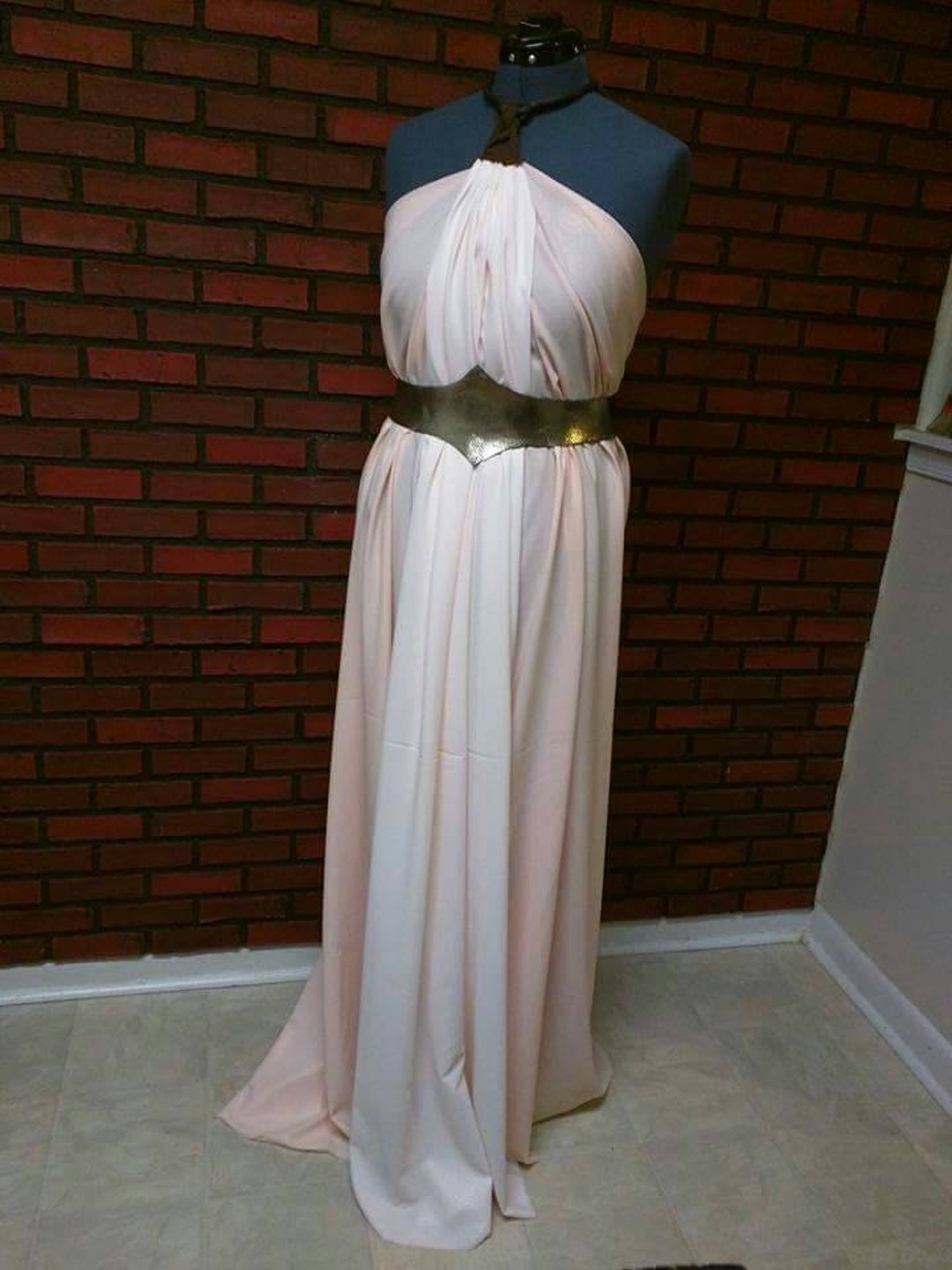 Drakkin Robe Daenerys Targaryen Inspired Pink and White Yunkai Dress Robe, GOT ...