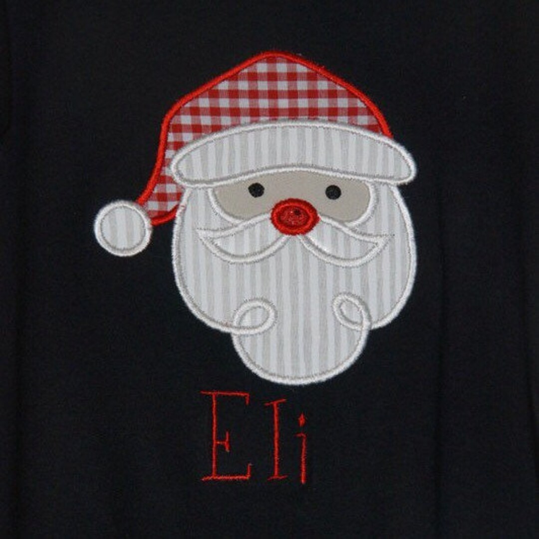 Santa Romper and Corduroy Suspenders main image 1