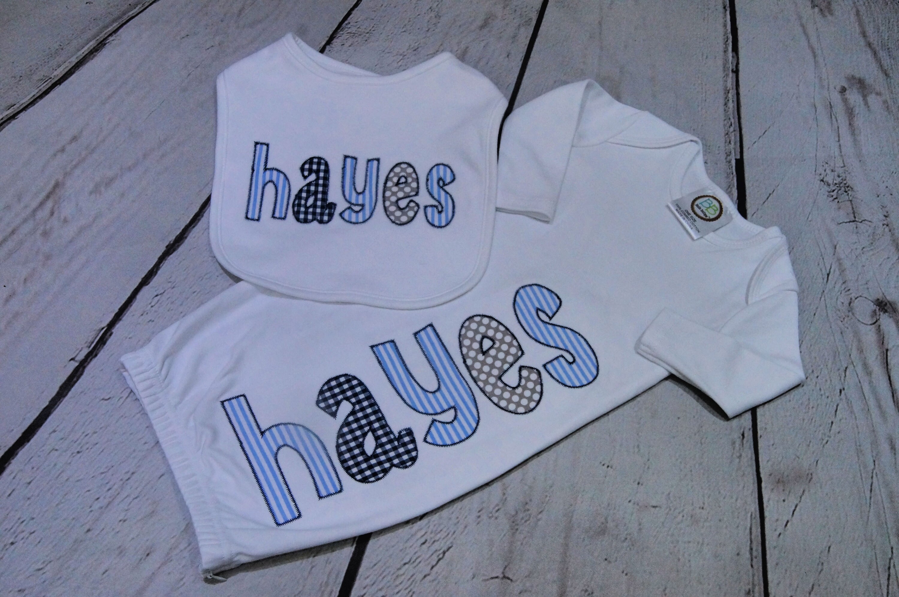 Personalized Baby Newborn Gown Baby Gown With Applique Name Etsy New