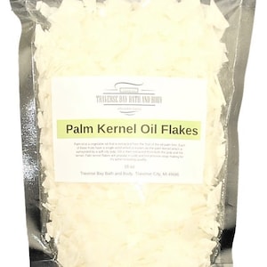 Palm Kernel Oil Flakes 16 oz.