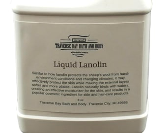 Lanolin Oil 8 Oz Lanolin Oil Softens the Skin and is a Good