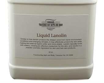 Lanolin Oil 8 Oz Lanolin Oil Softens the Skin and is a Good