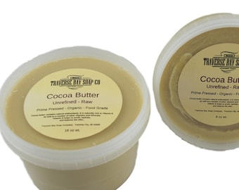 Cocoa butter, Cocoa Butter- Pure Prime Pressed, unrefined, raw. Soap making, lotion,creams,bath, beauty, lip balm 16oz, 1 pound WEIGHT