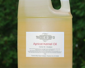 Apricot Kernel Oil. 7 pounds, Soap making, lotion, creams, massage oil, bath, beauty, lip balm