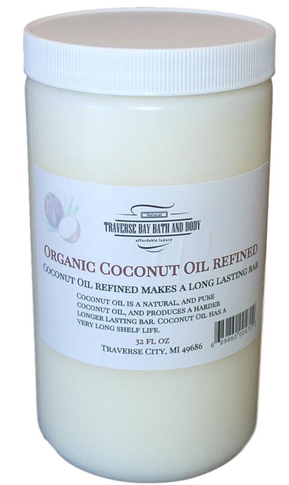 Coconut Oil Organic. Soap Making Supplies. 32 Fl Oz DIY Projects. Great for Soap  Making. 