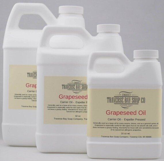 Grapeseed Oil. 16 oz Soap making lotion creams massage Etsy