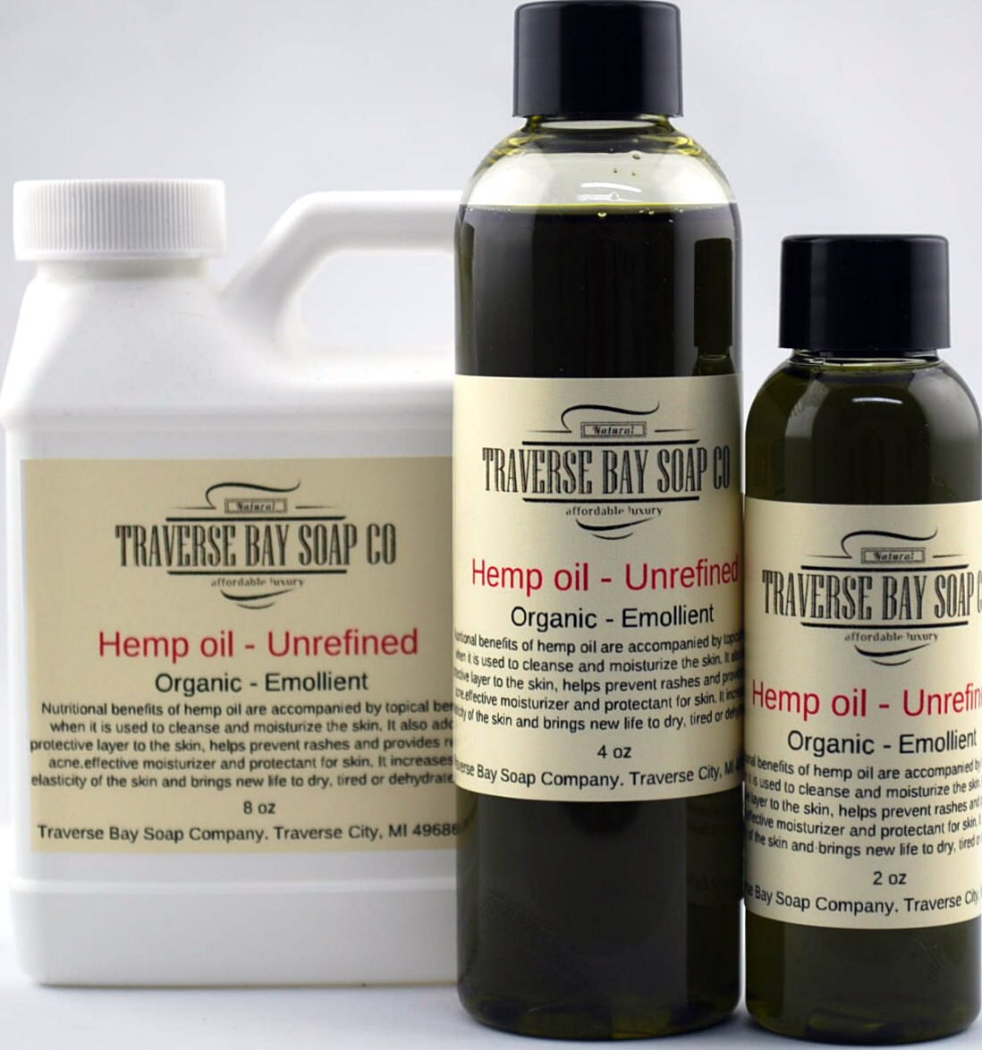 Hemp Seed Oil, 2 oz -4 oz- 8 oz, Soap making, lotion, creams, massage…