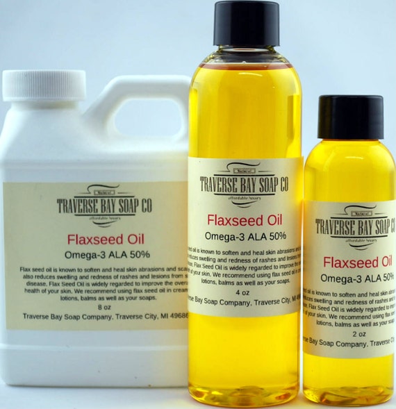 Flax Seed Oil 2 Oz 4 Oz 8 Oz Soap Making Lotion Creams Etsy UK