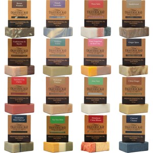 You Pick 4 Handmade Bar Soaps - All Natural therapeutic botanical soaps with essential oils. Nothing artificial or synthetic