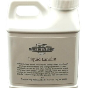 Lanolin oil 8 oz Lanolin oil softens the skin and is a good humectant. image 4