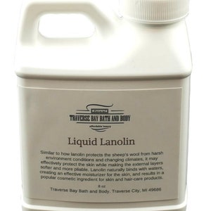 Lanolin oil 8 oz Lanolin oil softens the skin and is a good humectant. image 3